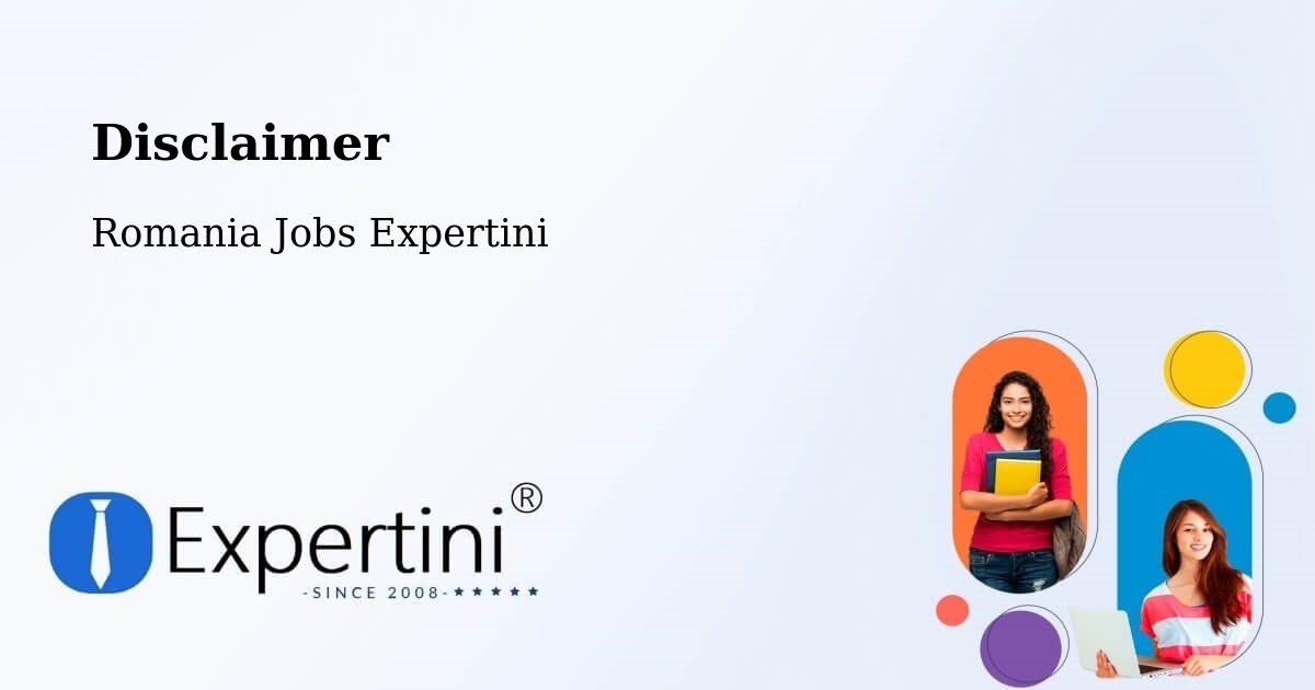 Disclaimer – Comuna Bujoreni - Romania Jobs Expertini